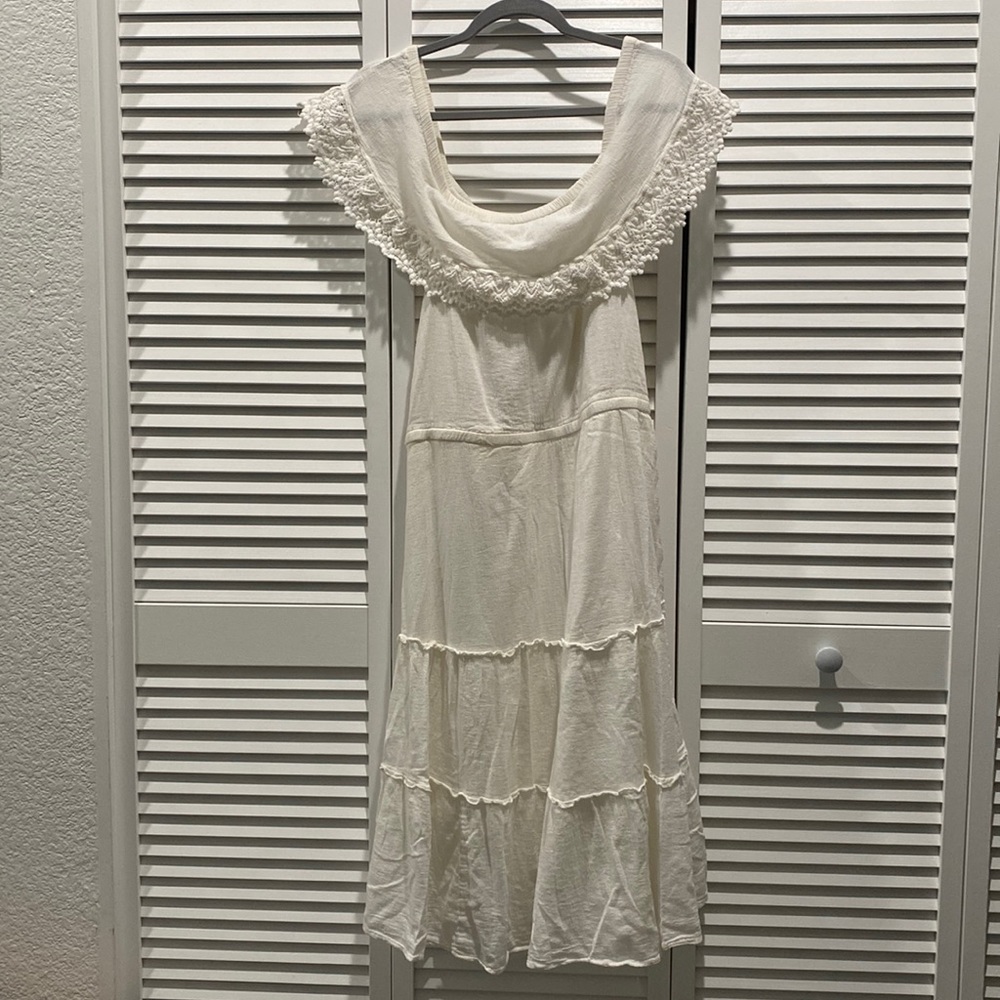 ivory maxi dress